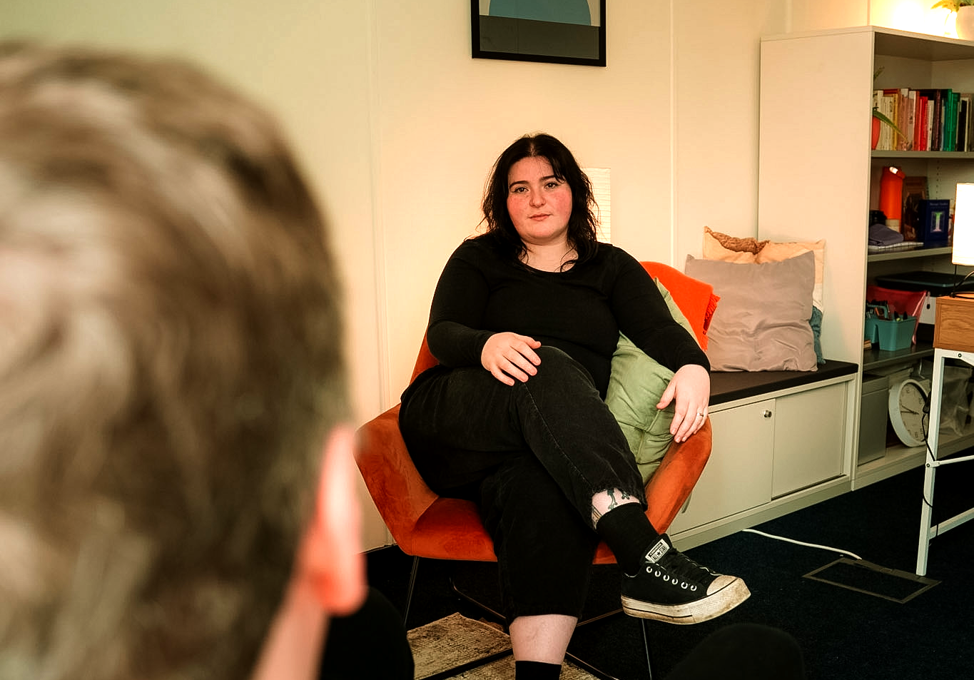 Creative therapy space for working with young people
